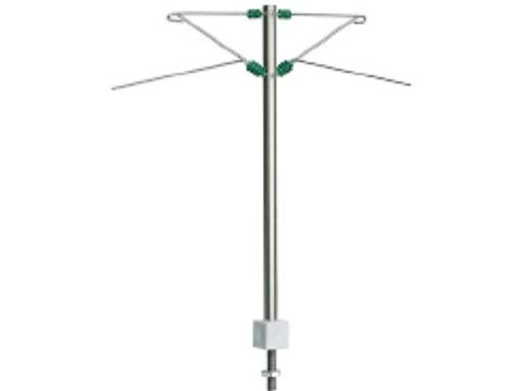 Sommerfeldt H-profile-middle mast, 57 mm track disctance - H0 / 1:87 (118)