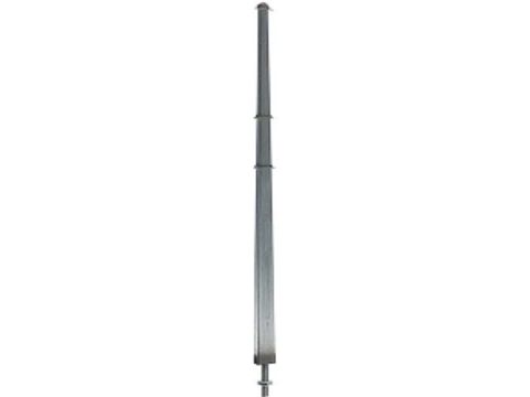 Sommerfeldt Mast for cross spann, 142 mm high, alu. - H0 / 1:87 (192)