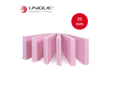 Unique Styrofoam pink - 600 x 300 x 20 mm (30-9001-20)