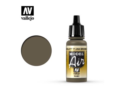 Vallejo Model Air - Brown Violet RLM81 - 17 ml (71.264)