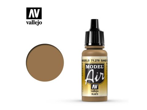 Vallejo Model Air - Sand Yellow RLM79 - 17 ml (71.278)