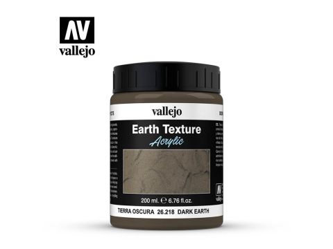 Vallejo Texture Paste - Dark Earth - 200 ml (26.218)
