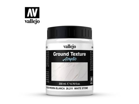 Vallejo Texture Paste - White Stone - 200 ml (26.211)