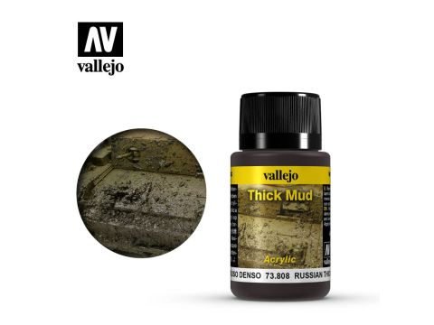 Vallejo Weathering Effects - Russain Thick Mud - 40 ml (73.808)