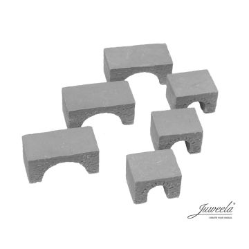 Juweela water passages, bricks,  - grey -  - TT / N (JW21302)