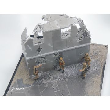 Juweela RUBBLE IN THE BOX - CONCRETE HIGH RISE MID EAST -  -  - 1:32 / 1:35 (JW23440)