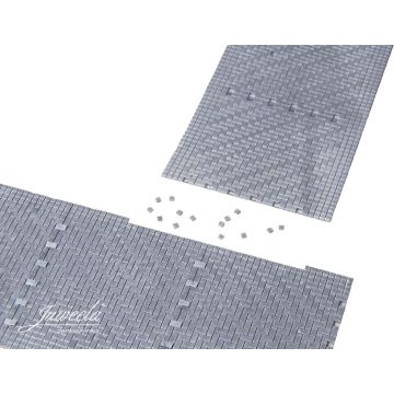 Juweela FLEXYWAY elbow bandage - grey - 3 Segm. - H0 / 1:87 (JW28151)