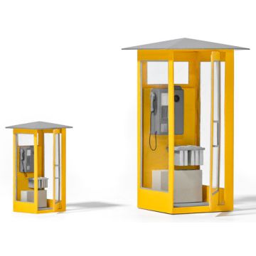 Weinert Modellbau Telephone booth - FeH 53 - H0 / 1:87 (33718)