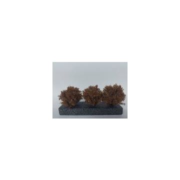 Silhouette Shrubs set - late fall - ca. 3-4 cm (350-54)