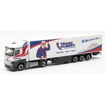 Herpa Mercedes Benz Actros S. 2.5 K.Sz. Transalbert - H0 / 1:87 (H314992)