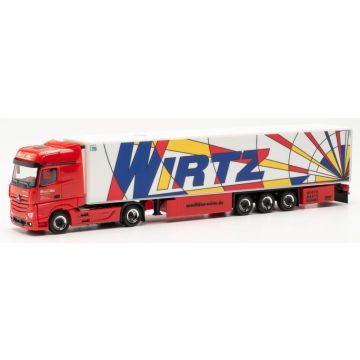 Herpa Mercedes Benz Actros `18 B. K.Sz. (15m) Wirtz Popart - H0 / 1:87 (H315593)
