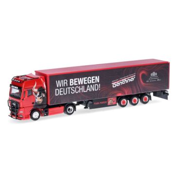 Herpa MAN TGX GX G.Sz. Genthner / Wir bewegen Deutschland - H0 / 1:87 (H318075)