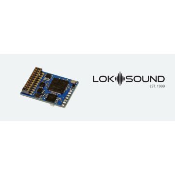 ESU LokSound 5 - Fx DCC/MM/SX/M4 "empty decoder", 21MTC NEM660, retail, with speaker 11x15mm (ESU58219)