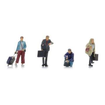 Artitec Passengers platform (4x) - H0 / 1:87 (AR5870114)