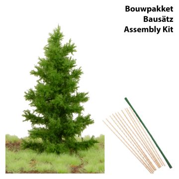 Unique Spruce - Trunk - Building kit - ca 8 cm - N / Z (81-1020-01)