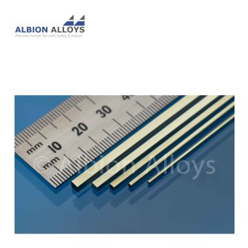 Albion Alloys Sqaure Brass Rod - 1   x 1   mm (SBW10)