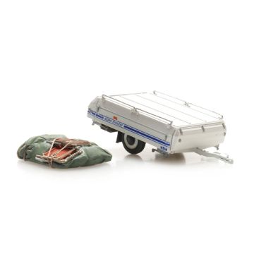 Artitec Alpenkreuzer pop-up camper - ready-made, painted - H0 / 1:87 (AR387.538)
