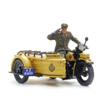 Artitec ANWB roadside assistance motorcycle sidecar - H0 / 1:87 (AR387.485)