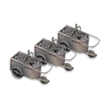 Artitec Coalwagons (3 pieces) - ready-made, painted - H0 / 1:87 (AR387.144)