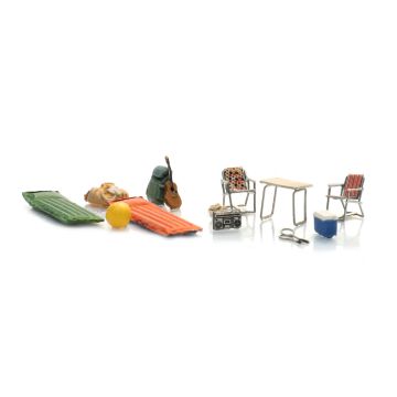 Artitec Camping gear - ready-made, painted - N / 1:160 (AR316.122)