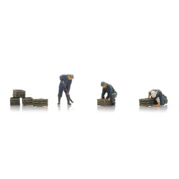 Artitec Farmers in the field - ready-made, painted - H0 / 1:87 (AR5870022)
