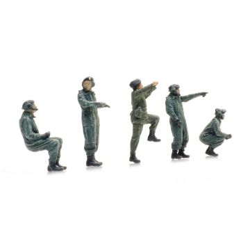 Artitec NL pantser- en tankbemanning (5x) - ready-made, painted - H0 / 1:87 (AR5870005)