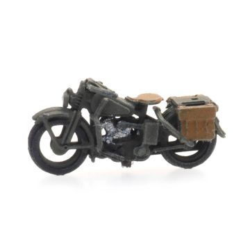 Artitec US motorcycle military - ready-made, painted - N / 1:160 (AR6160088)