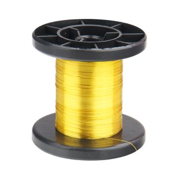 Donau Elektronik Copper enameled wire - Ø 0,15 mm - yellow - 100m (DOLD15-3)
