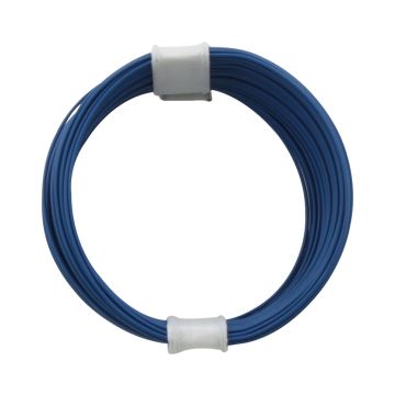 Donau Elektronik Single flex wire - 0.04mm² - blue - 10m (DO110-2)