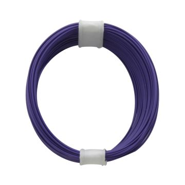 Donau Elektronik Single flex wire - 0.04mm² - purple - 10m (DO110-6)