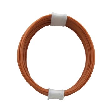 Donau Elektronik Single flex wire - 0.04mm² - orange - 10m (DO110-7)