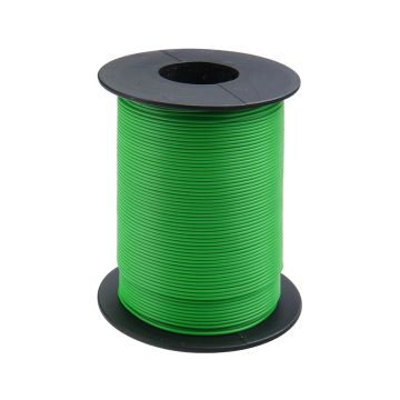 Donau Elektronik Single flex wire LiY - 0.14mm² - green - 100m (DO119-14)