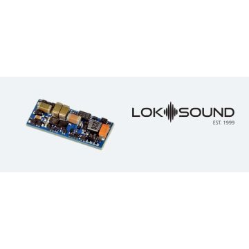 ESU LokSound 5 micro DCC - LokSound 5 Nano DCC «Leerdecoder», PluX16, mit Lautsprecher 11x15mm, Spurweite: N, TT - TT / N (ESU58914)