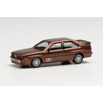 Herpa Audi Ur-Quattro - bruin metallic - H0 / 1:87 (H033336-005)