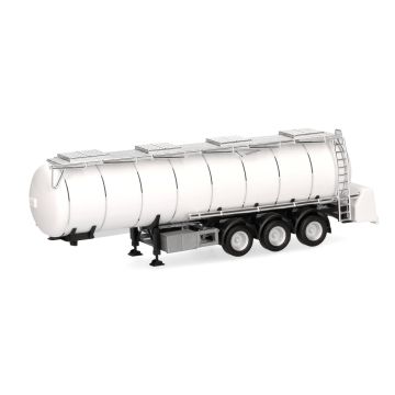 Herpa Food tank trailer, white - H0 / 1:87 (H076463-003)