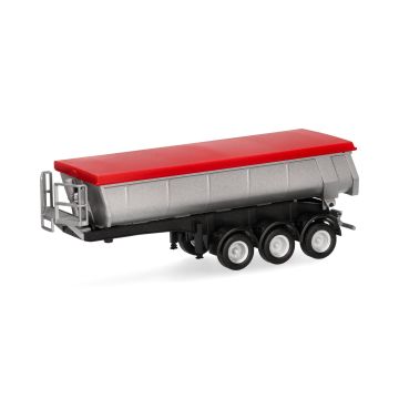 Herpa Thermo tipper trailer 3a, silver - H0 / 1:87 (H076906-002)