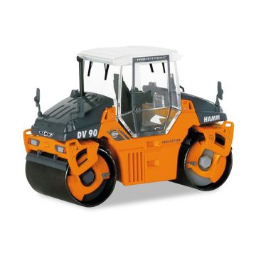 Herpa HAMM TANDEMWALZE DV 90 - orange - H0 / 1:87 (H154291)