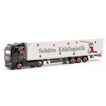 Herpa MAN TGX GX K.Sz. 15m Schütte Kühllogistik -  - H0 / 1:87 (H315401)