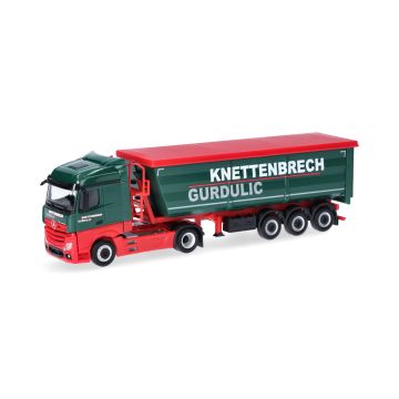 Herpa Mercedes Benz Actros S. St.Sz. Knettenbrech & Gurdulic - H0 / 1:87 (H318518)