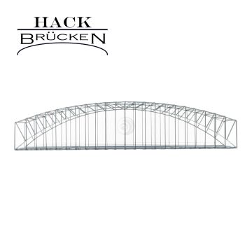 Hack Brücken Arch bridge - 2 track B75 - Grey - 74,5cm - H0 / 1:87 (13540)