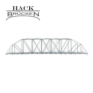 Hack Brücken Arch bridge - 2 track BK50-2 - Grey - 50cm - H0 / 1:87 (13850)