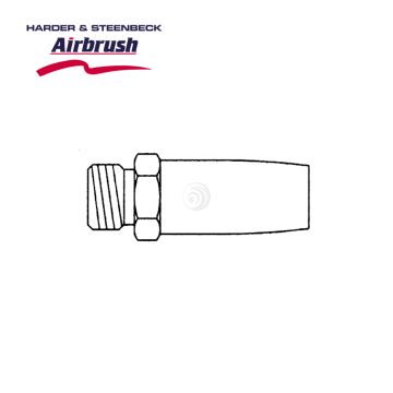 Harder & Steenbeck Ausblasdüse regulierbar - G 1/4" Aussengewinde (102234)