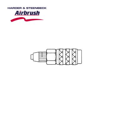 Harder & Steenbeck Schnellkupplung NW 5,0mm - Schraubtülle für Schlauch 4x6mm (106423)
