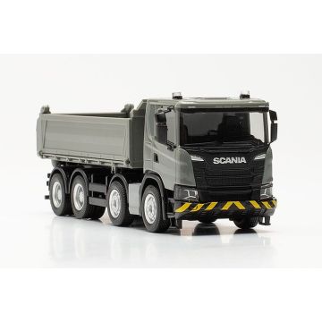 Herpa Scania CG 17 4a. B.K., grijs/geel - H0 / 1:87 (H315647)