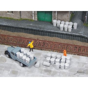 Juweela waste bins - 40g - TT / 1:120 (JW21260)