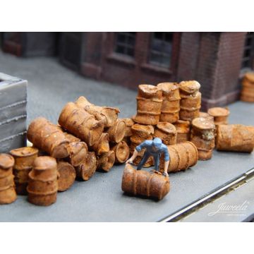 Juweela Old drums rusty - Rusty - 80g - H0 / 1:87 (JW28162)