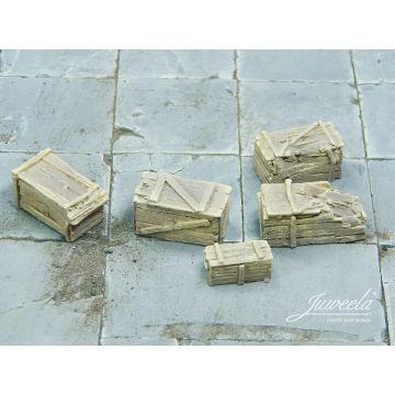 Juweela Old wooden boxes small - light - 10x - 0 / 1:43,5 (JW24200)