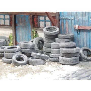 Juweela TYRES - ANTRACIETE -  - 1:32 / 1:35 (JW23349)
