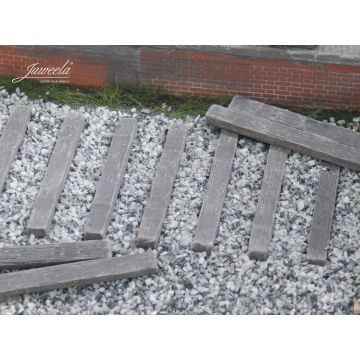 Juweela RAILWAY THRESHOLDS WOOD -  -  - 1 / 1:32 (JW23359)
