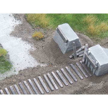Juweela old wooden thresholds - old - 20g - TT / 1:120 (JW21262)